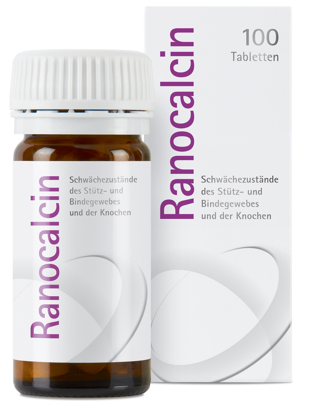 1345 Ranocalcin Tabletten im Glas mit Faltschachtel